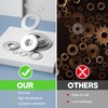 Stainless Steel Washers Assortment Set 9 Sizes - 684 Pieces,