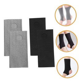 KOMBIUDA 1pair Elastic Ankle Brace Support Sleeve Lightweight Ankle Wrap for Sports Comfort for Men and Women Versatile Design and Grey Suitable for Volleyball and Outdoor Activities