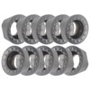 10Pcs Turning Insert Carbide Round Blade Lathe Cutter Milling CNC