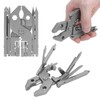 Outdoor 25in1 MultiFunctional Pliers Kit Stainless Steel Multitool with Knife
