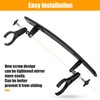 UTV Side Rear View Mirror And Center Mirror With 1.75"