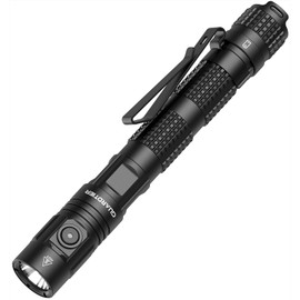 Guardtier ML70 Dual-Switch EDC 2AA Flashlight - 1500 Lumens Rechargeable LED Light, Dual-Power IPX7 Waterproof Flashlight for Camping, Emergencies, and Outdoor Use