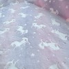 Morecash Glow in The Dark Blanket,Unicorn Blanket for Girls/Kids Age