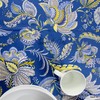 Sweet Us Sérénité Florale Wipeable Tablecloth Spill Resistant Acrylic Coated,