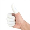 zalati Finger Bed 200 Pieces Finger Protector Latex Anti-Static Fingertips