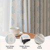 ugoutry 100% Boho Blackout Curtains 72 Inches Long for Bedroom,