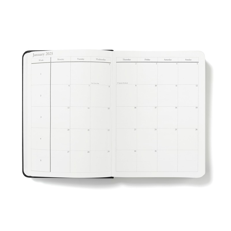 Wykeham's Executive Journal – 2025 Day Per Page Diary and