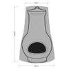 Littleduckling Large Chiminea Cover Heavy Duty Waterproof Garden Patio Heater
