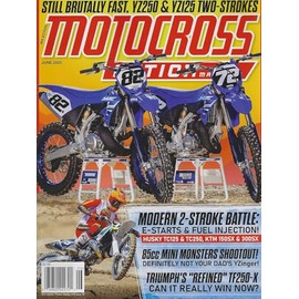Motocross Action Magazine June 2025 Modern 2 Stroke Battle