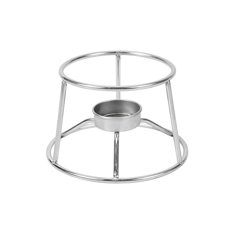 American Metalcraft CIFDR Stainless Steel Fondue Pot Stand, 5-Inch Diameter
