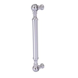 Allied Brass P-3/3 3 Inch Beaded Cabinet Pull, 3" x 3/4", Satin Chrome