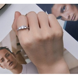 PAHALA 925 Sterling Silver Hollow Pattern Zircon Finger Weeding Party Engagement Ring (6)