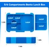 Bento Box, Double Buckle Leakproof Bento Lunch Box, Lunch Containers