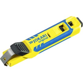 Jokari 70000 System 4-70 Abisoliermesser Geeignet fuer Rundkabel, Feuchtraumkabel 8 bis 28mm