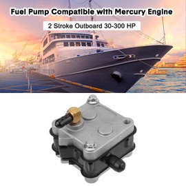 BREADEEP Fuel Pump for Mercury Outboard 2 Stroke 30 40 45 50 55 60 65 75 80 90 100 115 125 150 175 200 225 250 300 HP Replace 14360A41 14360A16 14360A71 14360A43 14360A50 14360A73 14360A78