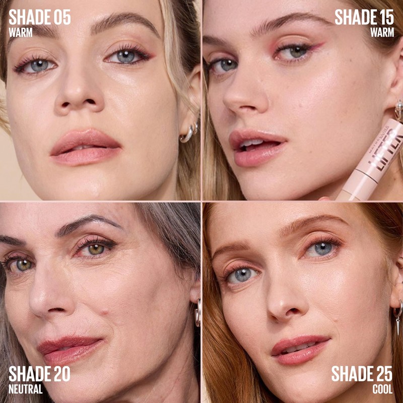 Maybelline Lifter Serum Concealer, Radiant Concealer with Full Coverage, Includes