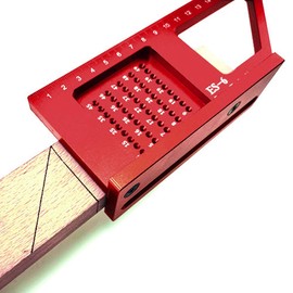 Woodworking Measuring Ruler, Carpentry Marking Tool Durability Carpenter Measuring Ruler, for Woodworking Measure and Cut