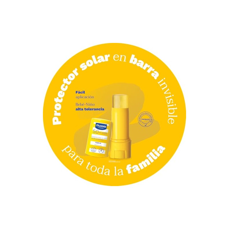 Mustela Barra Solar De Alta Protección FPS 50, 9ml