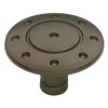 Liberty PBF316V-VBR 1 1/4" Flat Ring & Dot Cabinet Drawer Pull Venetian Bronze