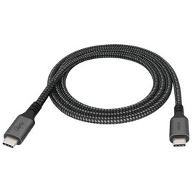 zdyCGTime Double Head Type-c Male to Male 4K HD line Monitor Projection General Purpose Thunderbolt 3 20Gbps,20V/5A USB4 Full-Featured Type-c Data Cable(1.2m/1Pack)