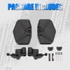 AUPOWER Adjustable Side Mirrors for Can Am Defender 2016-2025 Accessories,