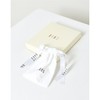 Daks (신세계센텀점)DCSC4E270N2DAKS GIFT링세트SILK100%네이비 DD패턴 스카프링 세트 (Sinsaegae Centum City) DCSC4E270N2