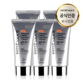 Daycell Estenique Snail Sun Cream 70g SPF50+PA+++ 5pcs / 데이셀 에스테니끄 달팽이 선크림 70g SPF50+PA+++ 5개