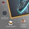 Notoriart Light Up Neon Sneaker Framed Sneaker 1 Piece Canvas