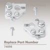 VAINELY 2 Pcs 74098 Battery Terminal Connectors Kit Compatible with