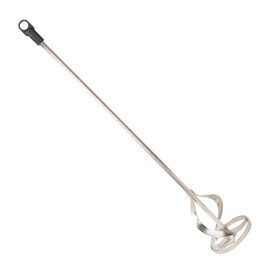 Edward Tools Mud Mixer for 1/2” Power Drills - 5 gallon bucket mixer - Industrial 4” Heavy Duty Ribbon Blade - Zinc plated steel for drywall compound, sealer, coating, paint - 24” - Rustproof