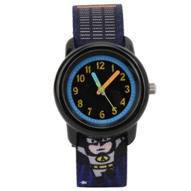 Children Watch Cartoon Pattern Waterproof Ribbon Strap Quartz Children WatchNight Pattern