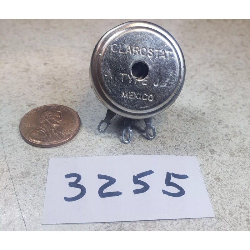 Clarostat New! Clarostat Type J 95876B 10K Linear Panel Potentiometer