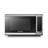 BLACK+DECKER EM720CB7 Digital Microwave Oven with Turntable Push-Button Door, Child
