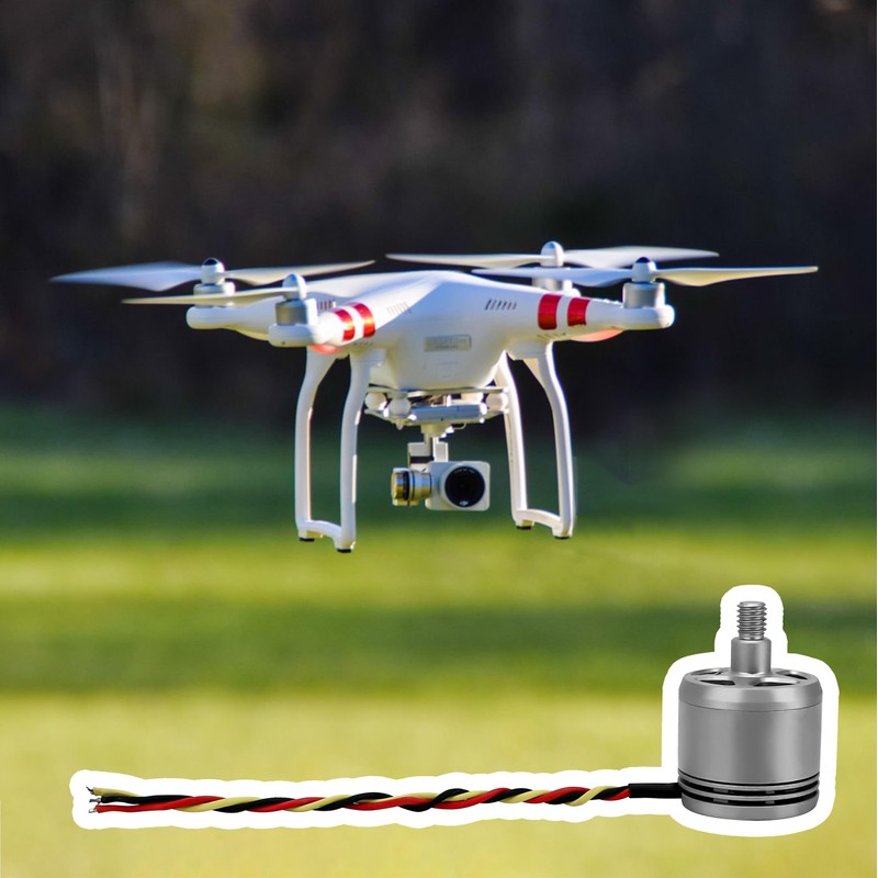 4PCS Brushless Motor 2312A (2CW and 2CCW) 800KV Replacement Drone