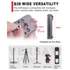 IFOOTAGE Q38 Quick Release Set,Universal Arca-Swiss Plate,Safety Design,for Camera Stabilizer,DSLR,Nikon,Sony,Canon