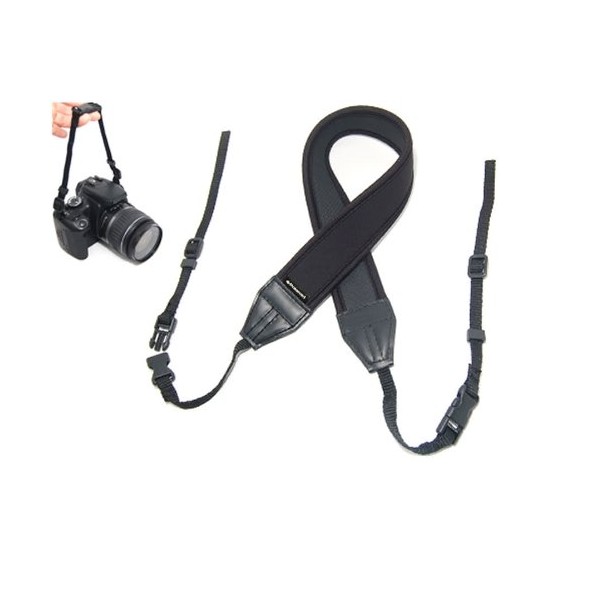 Polaroid Neoprene Adjustable Cushioned Neck Strap For The Pentax Q,