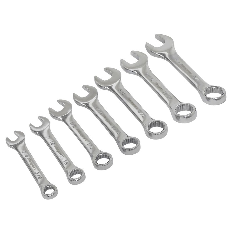 Sealey 7 Piece Combination Spanner Set S01190