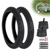 WEIYINGSI 16 Inch Kids Bike Tires and 16X1.75/2.125 Inner Tubes,