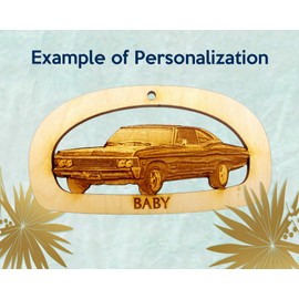 1967 Chevy Impala Ornament - Chevy Lover Christmas Gift - Impala Ornaments - Chevy Gifts - Supernatural