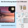 Projector Screens, 100 Inches, Indoor Outdoor Projectors, 16:9 HD Foldable