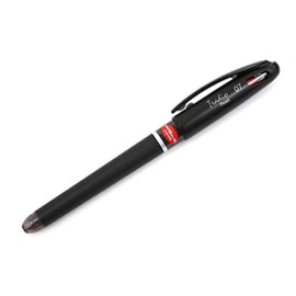 Pentel BL117 EnerGel Tradio 0.7mm Rollerball Pen - Black Barrel With Red Ink