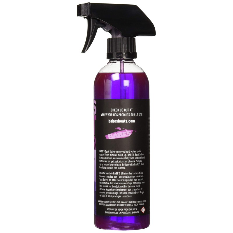 Babe’s Spot Solver – Hard Water Spot Remover for Boats