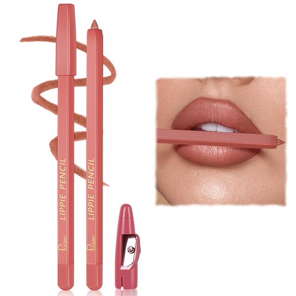 Lip Liners Creamy Matte Lipliner Pencil - Waterproof Long-Lasting Lip
