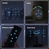 AZ-FRONT Glow in the Dark Stickers, Space Theme Set, Star,