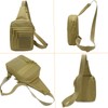 SXJWISHES Tactical Sling Bag for Men EDC Crossbody pack Tactical