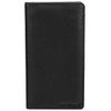 Greenburry BV-PP-20 Leather ID Card Holder Travel Wallet, black