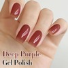 Double Rhythm 0.50 OZ Translucent Gel Polish Same Color Same