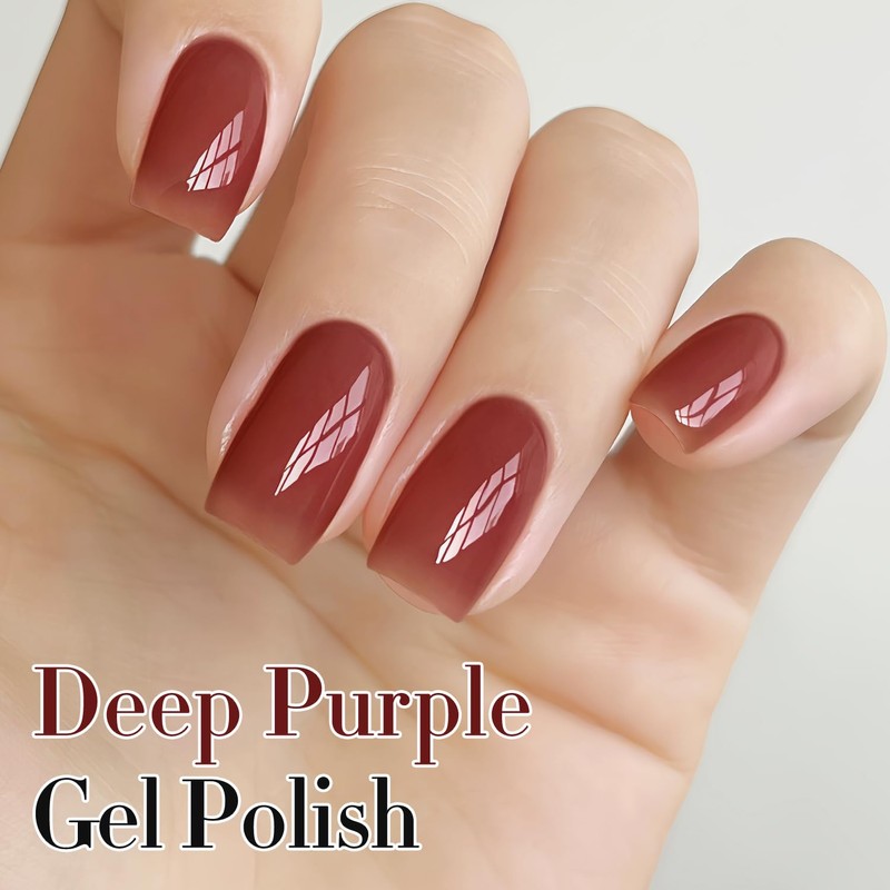 Double Rhythm 0.50 OZ Translucent Gel Polish Same Color Same