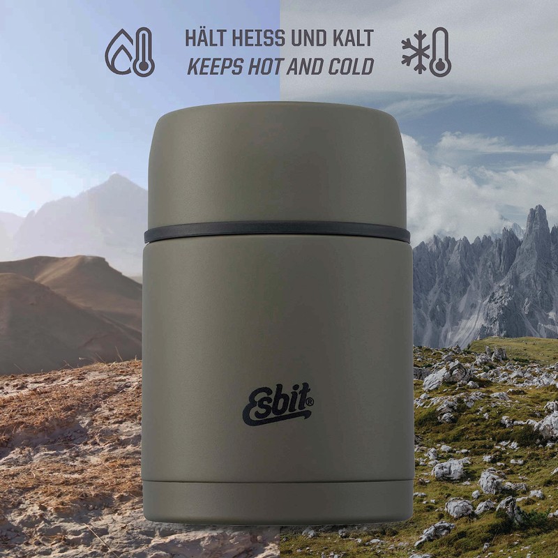 Esbit Thermobehälter Classic für Speisen - Warmhaltebehälter 750 ml in