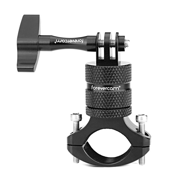 Forevercam Aluminum Bike Handlebar Mount for Gopro Hero 13/12/11/10/9/8/Insta360/AKASO/DJI Osmo